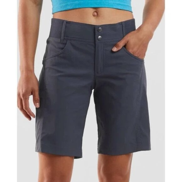 Title Nine Women's Recycled Clamber 2.0 Shorts Hiking Outdoor 10" Size 14 - Picture 1 of 10